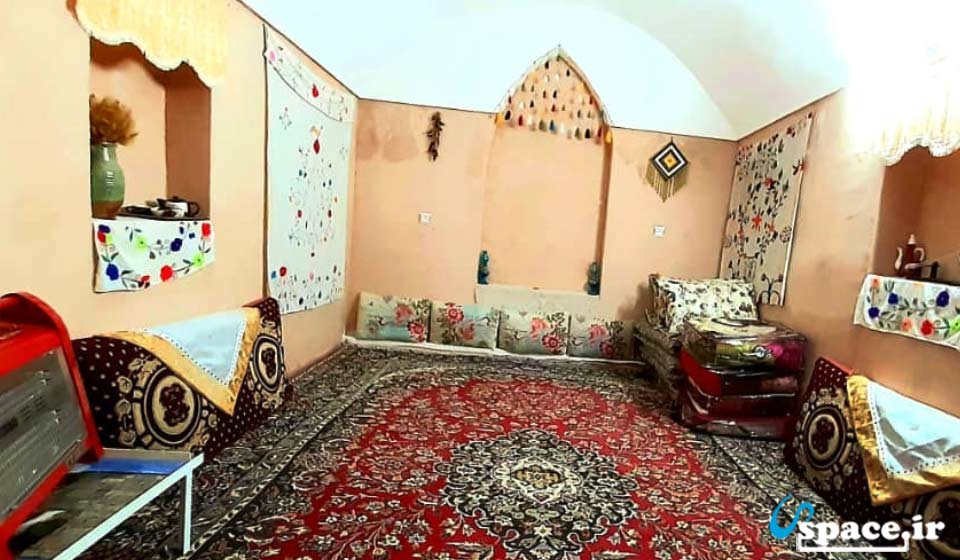 نمای اتاق اقامتگاه بوم گردی کویر گشت کوروش - شاهرود - روستای رضا آباد